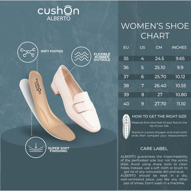 Cushon Women's Ellie Flat Shoes
